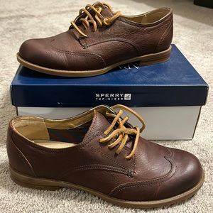 Sperry Devon Ivy Tan size 7